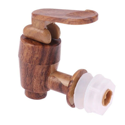 Faucets 12mm Wood Grain Leak Proof Water Glass Tank Tap Wine Beverage Dispensers