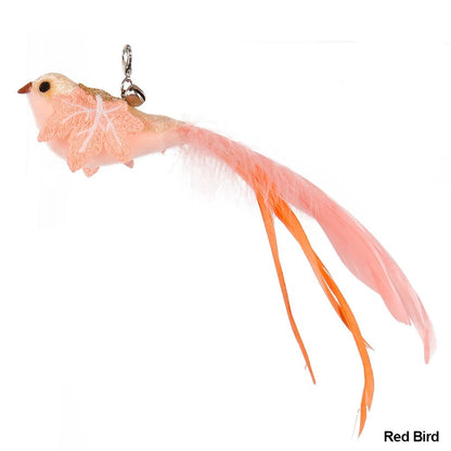 Cat Teaser Stick Replaceable Simulated Bird Cat Teaser Wand Multifunctional