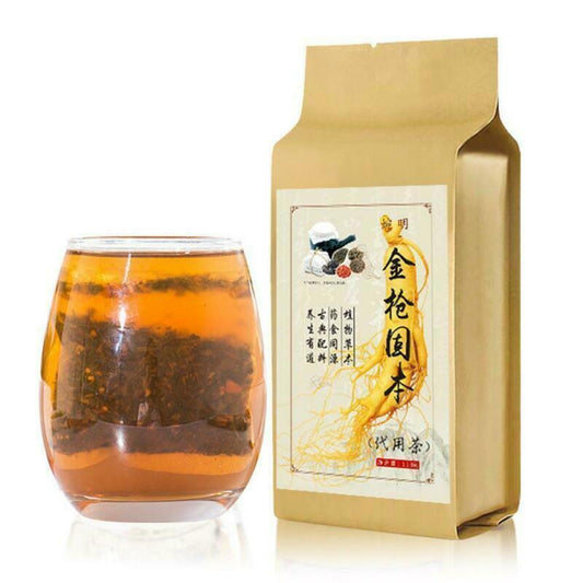 Chinese Medicine Tea Increase Long-Lasting Man Ginseng Huangjing Tea 5G X30 Bag