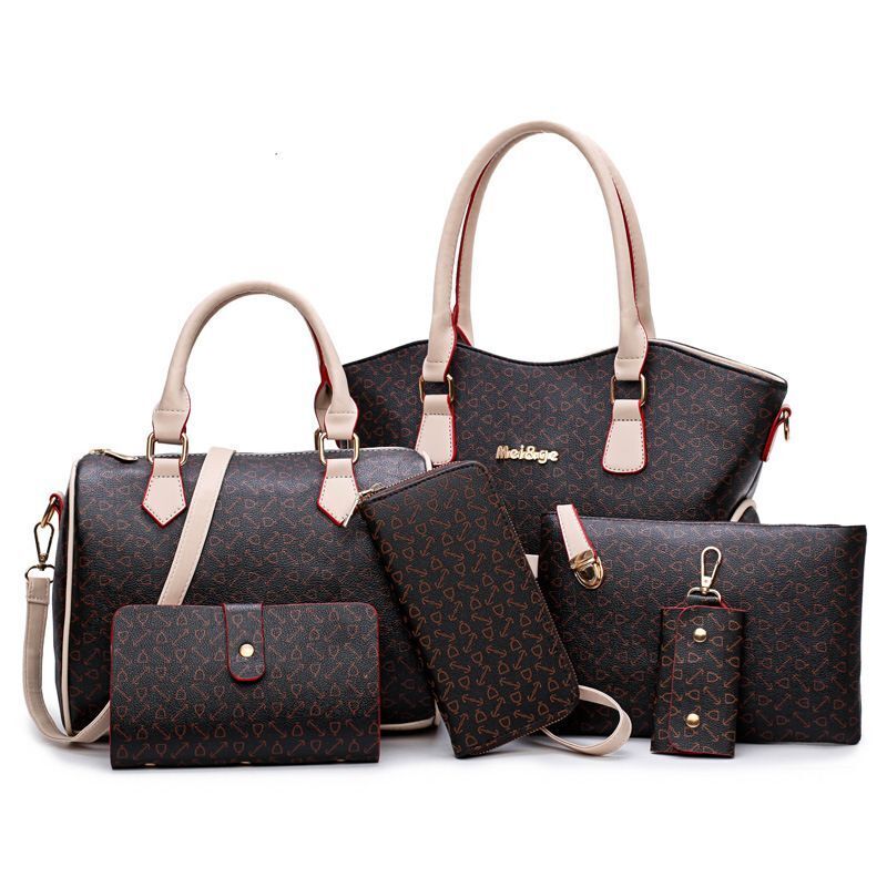 Tote Bag Handbags Synthetic Leather Shoulder Bags Crossbody Purse Pouch Zipper