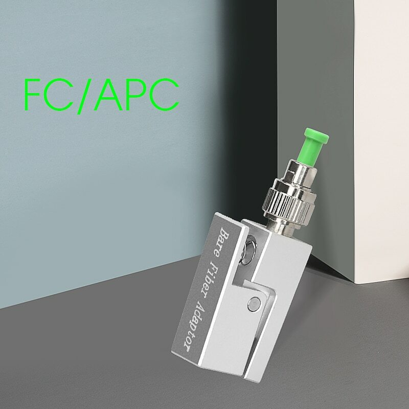 FC SC ST Square Bare Adapter Flange Temporary Succeeded OTDR Test Coupler