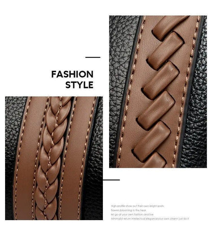 Bolso Cuero Mujer Para Bolsa Moda Lujo Mano Hombro Bandolera Elegante Cartera