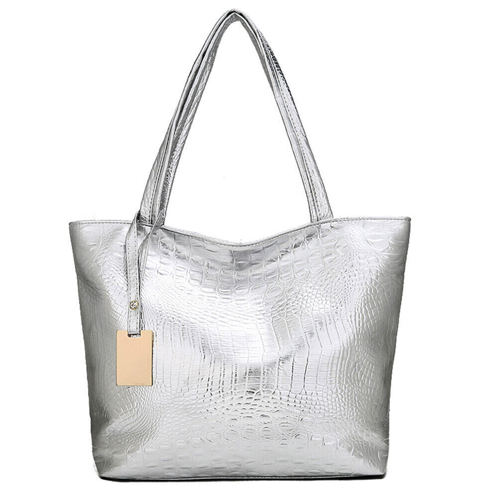 Women Handbag Pattern PU Leather Shoulder Bag Ladies Zipper Handbags Female