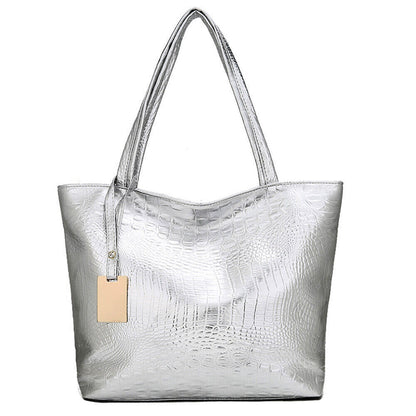 Women Handbag Pattern PU Leather Shoulder Bag Ladies Zipper Handbags Female