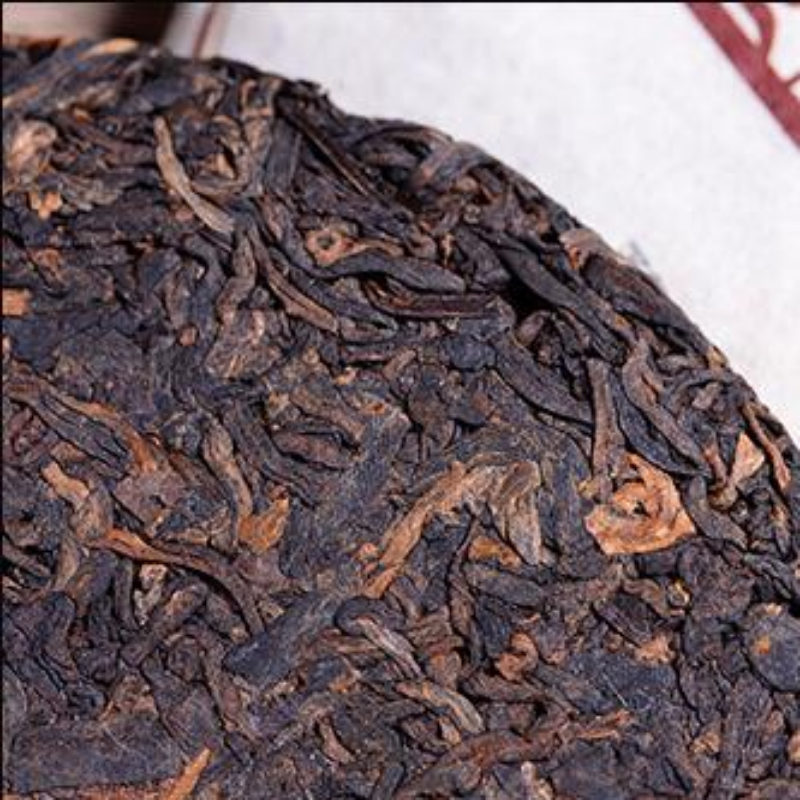 200g Yunnan Pu'er Ripe Tea Chunmu Pu-erh Cooked Tea Cake Chinese Aged Puerh Tea