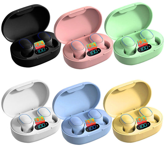 Wireless Headphones TWS Bluetooth 5.0 Earphones Earbuds For iPhone Android Q77