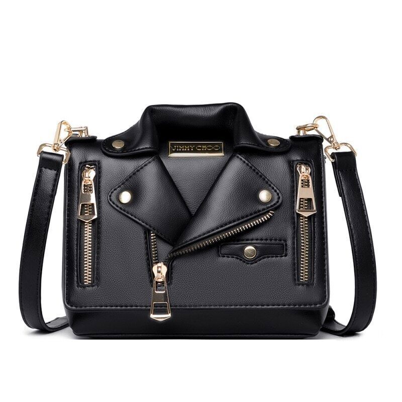 Leather Bags WomenShoulder Zipper Jacket Bag Bag Women Handbag