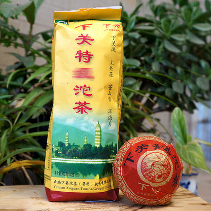 500g Xiaguan Te Ji Tuo Cha Premium Grade Pu-erh Tea Raw Puer Green Tea