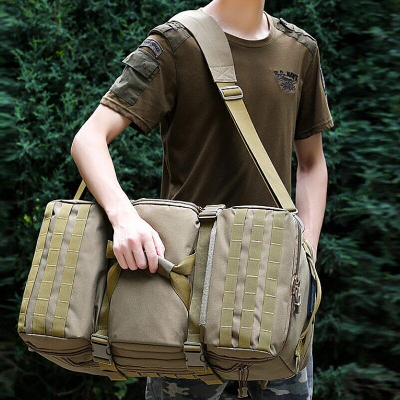 Travel Backpack Tactical Militari Bag Hiking Rucksack Nylon Shoulder Camping