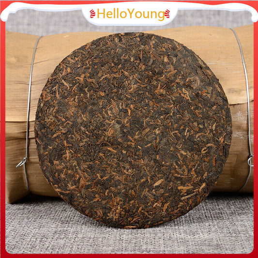 Yunnan Pu'er Tea Ancient Tree Ripe Tea Cake 100g Ripe Tea Ancient Tree Ripe Tea