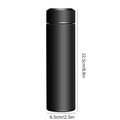 500ml Stainless Steel Creative Smart Thermos Bottle For Temperature Display Mug