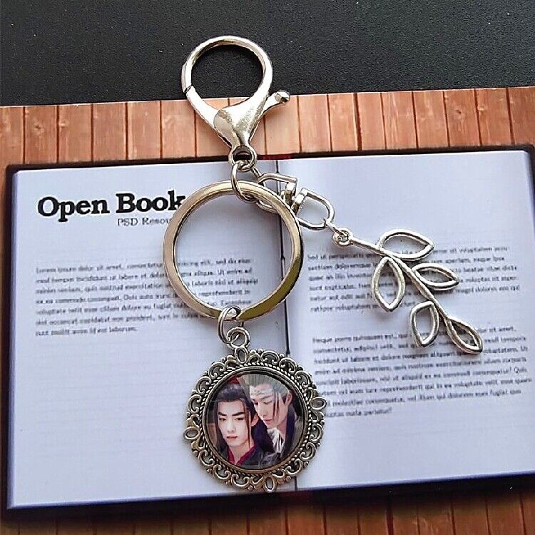 The Untamed Wei Wuxian Xiao Zhan Keychain Pendant Double-Sided Gift