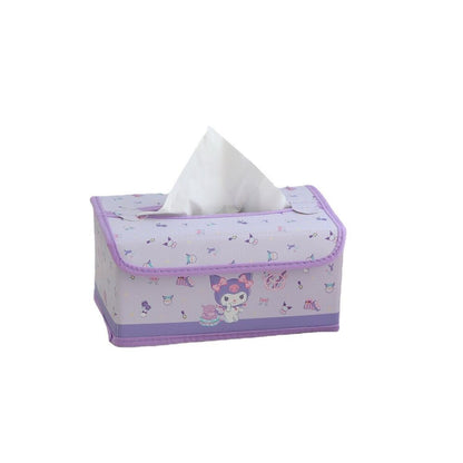 kuromi my melody fold car tissue box tissue holder PAPER TOWEL BOX new