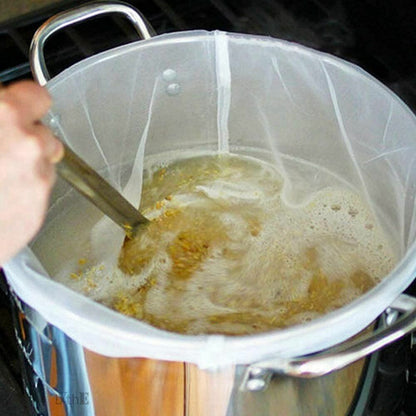 Beer Brewing Filter Bags Wine Brew Multi-Size Reusable Straining Fine Mesh Nylon