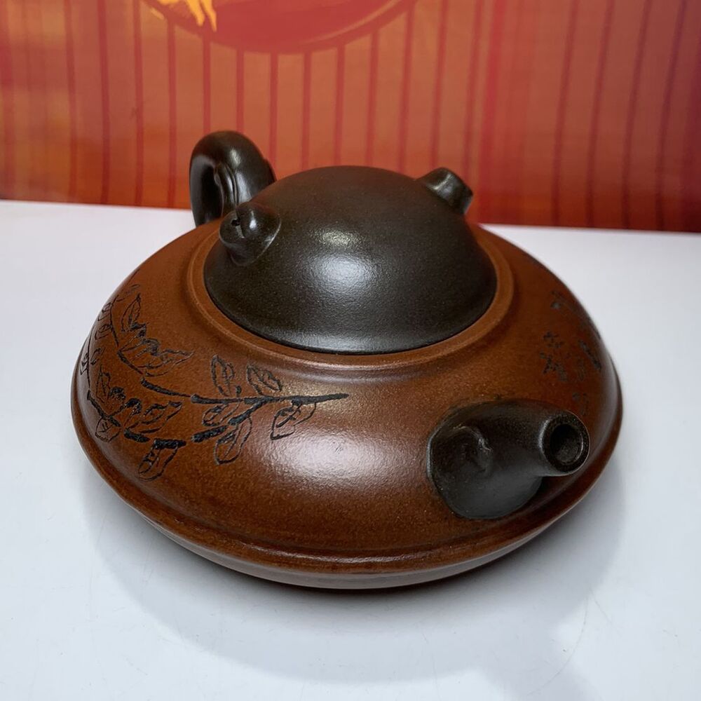 Vintage Chinese Yixing Purple Clay Teapot Zisha Ceremony Fashion Gift Teaware