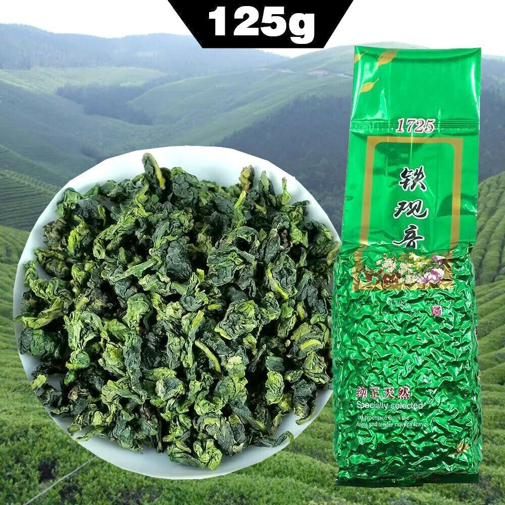 2023 Top Grade China Fujian Tie Guan Yin Fresh Oolong TieGuanYin Green Tea 125g