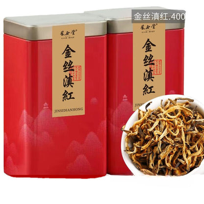 Yunnan Ancient Tree Black Tea Extra Strong Flavour Golden Dian Hong Tea 400g