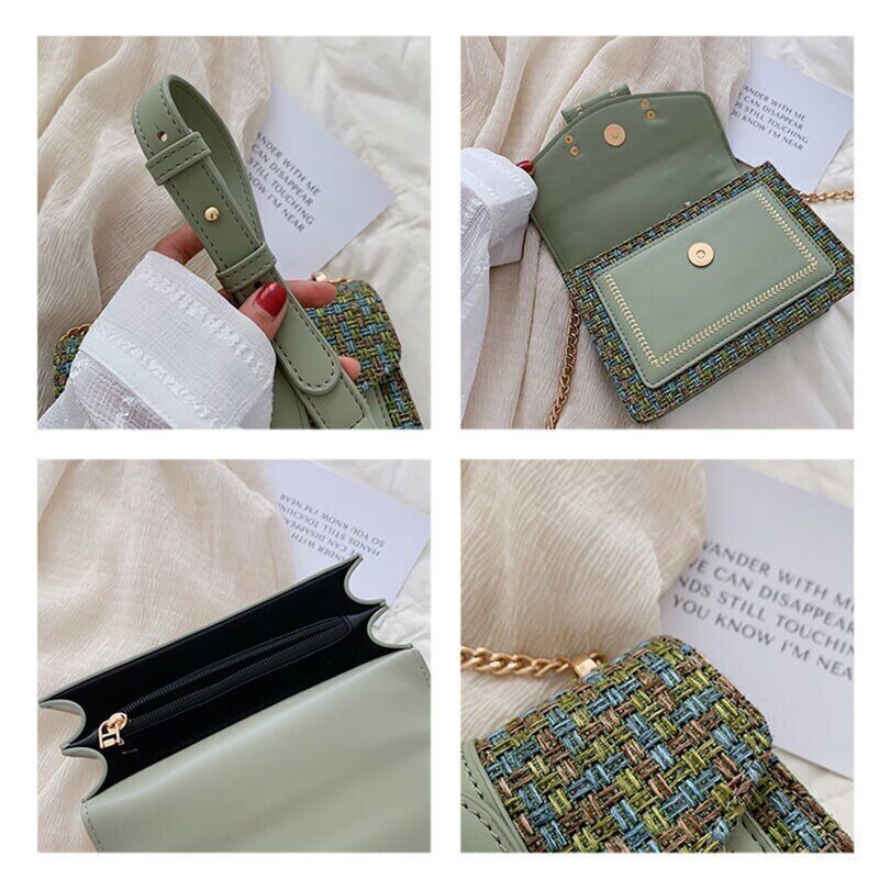 Shoulder Bags Women Lady Handbags and Purses Chain Crossbody Bags