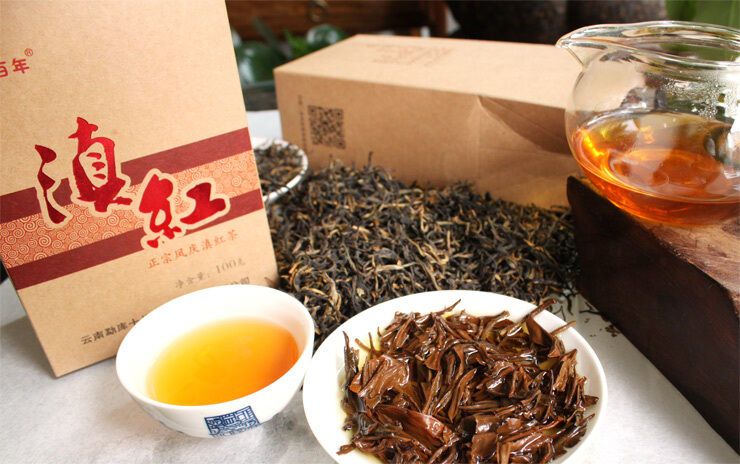 500g Premium GuoLI Golden tea Yunnan Dian Hong Tea Tee black tea