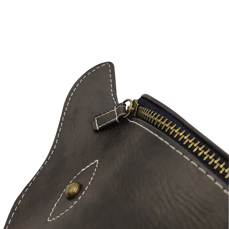 Medieval Faux Leather Cattle Ox Shape Waist Bag Vintage Belt Coin Purse Pouch