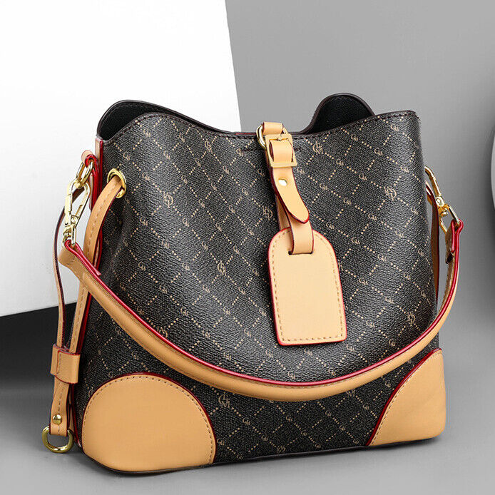 Classic Womne's Bucket Bag, Fashion Crossbody Shoulder Bags Elegant Handbags