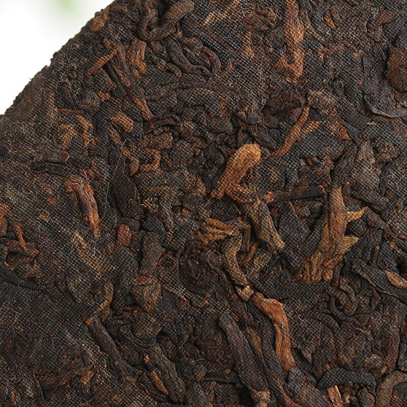 357g Yunnan Puerh Ripe Tea Dry Storage Ripe Tea Menghai Flavor Seven Seed Cake