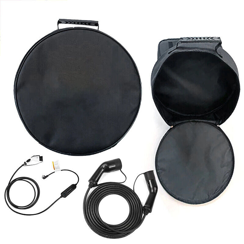 Car Boot Charging Cable Storage Bag Case Organiser For EV Charge Cable Container
