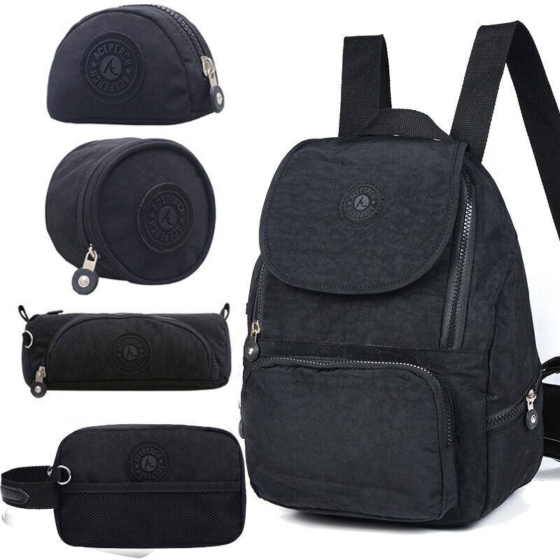 Women Women Backpack Nylon Backpack Lady Wen's Backpacks Travel Bag