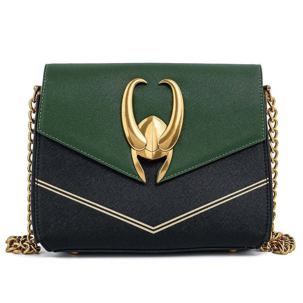 Loungefly Crossbody Bag Exclusive Collection Women's Marvel Rare New Green Loki