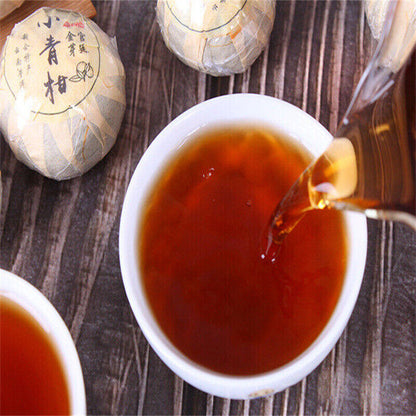 500g Yunnan Pu'er Tea Orange Pu Tea Pu'er Tea Ripe Tea Date Fragrance Pu'er