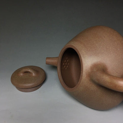 vintage chinese yixing purple clay teapot zisha ceremony carving Collectible art