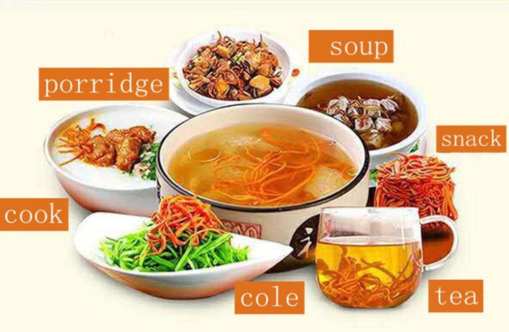 Cordyceps Militaris/Chong Cao Hua 虫草花 /North Herbal Cordyceps Flower