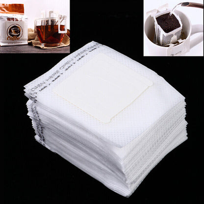Portable Coffee Hanging Ear Drip Filter Paper Bag Disposable Single Serve C-ca