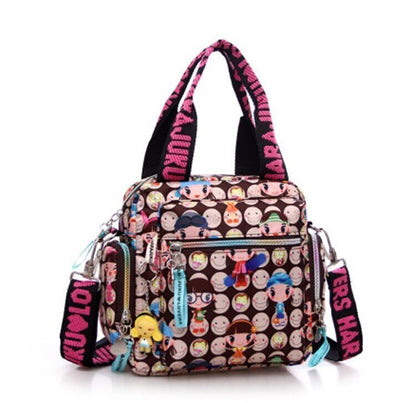 Woman Shoulder Bag Cowboy Bag Baby Handbag Oxford Cloth Messenger Bag