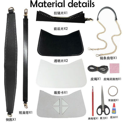 Underarm Bags Shoulder Pouch Crossbody Handmade Purse Handbags Polyester Saddle