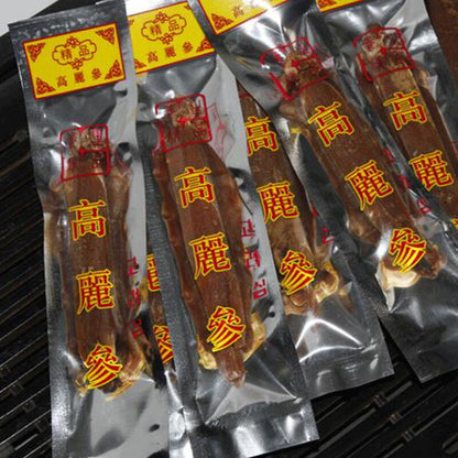 1-8pcs Red Ginseng Root 10 Years Dry Ginseng Root Health Herbal Tea Chinese Herb