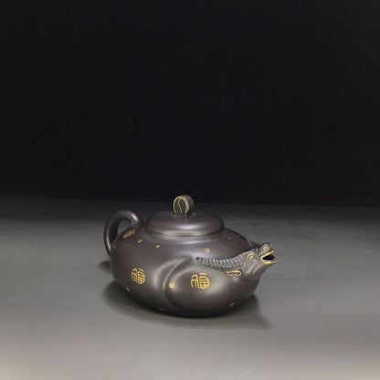 vintage chinese yixing purple clay teapot zisha ceremony teaware collection rare