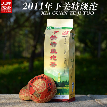 Xiaguan Te Ji Tuo Cha * Premium Grade Pu'er Puerh Puer Tea 2011 Raw 500g Bag