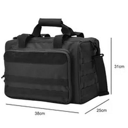 Tactical Range Bag Molle System Pouch 900d Oxford Waterproof Gun Case Pack Kit