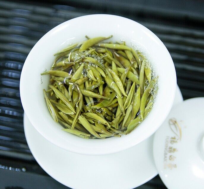 2023 Spring New Tea Silver Needle White Tea Bai hao Yin zhen Tips Loose Tea