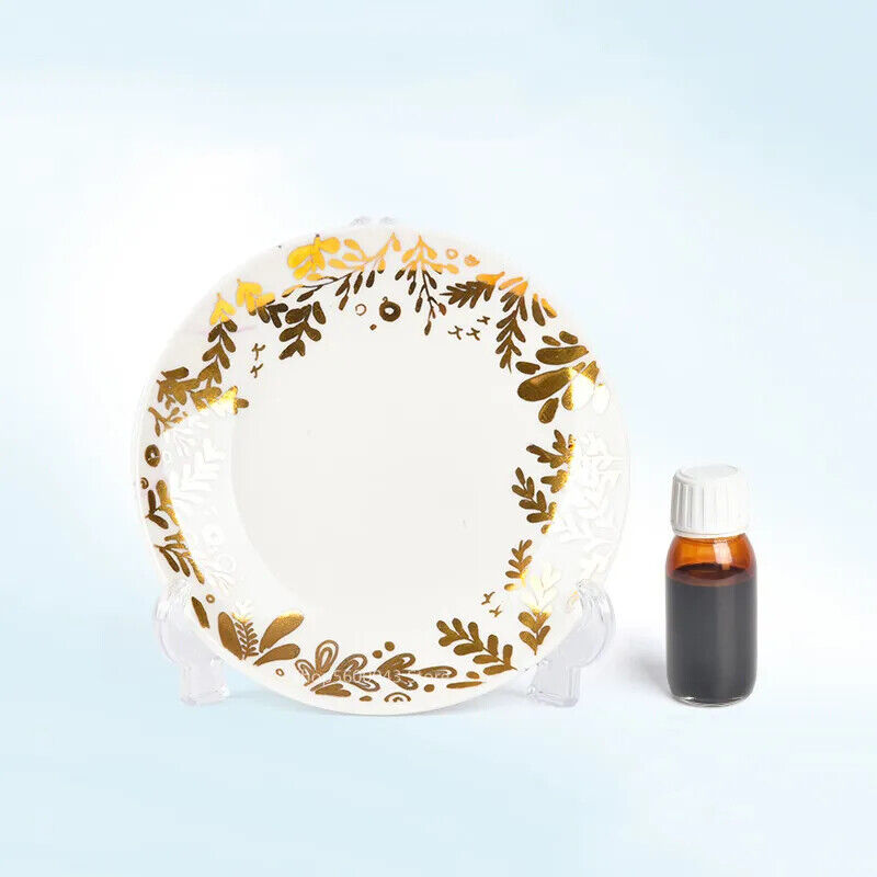 Pottery Pigment Ceramic Painted Gold Water Ceramic Coloring Stroke Edge Gold