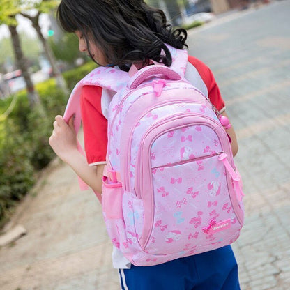 3pcs/set Print School Bags Girls Primary School Bags Kids Student Backpack