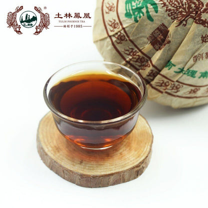 TuLin Phoenix Chinese Puer Tea "Yi Jia" Mushroom Tuocha Shu Puerh 250g
