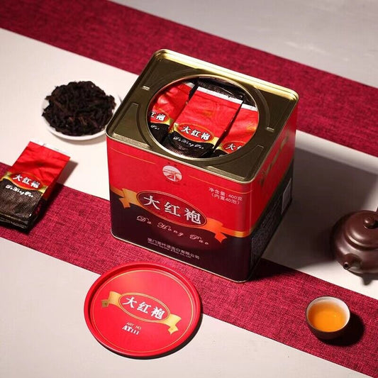 Sea Dyke AT111 Fujian Wuyi Da Hong Pao Big Red Robe Oolong Tea Dahongpao 400g