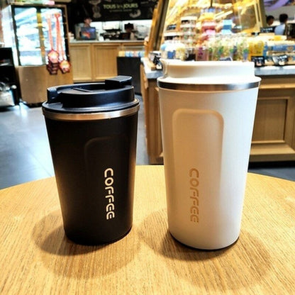 1Pc Stainless Steel Coffee Mug Thickened Thermos Mugs Double Wall Vacuum Flask