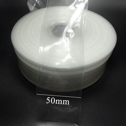 Sausage Casing Food Grade Plastic Inedible Meat Salami Ham Maker Filling 5Mx50mm