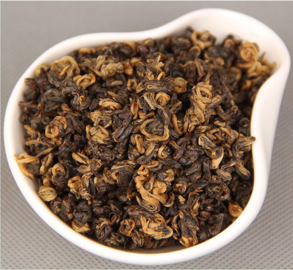 Dian Hong Black Tea Loose Leaf Yunnan Golden Snail Bud "JingLuoYa" Chinese Tea