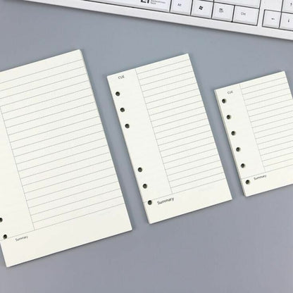 45 Sheets Notebook Business A5 A6 Loose Leaf Refill Spiral Binder Inside Page
