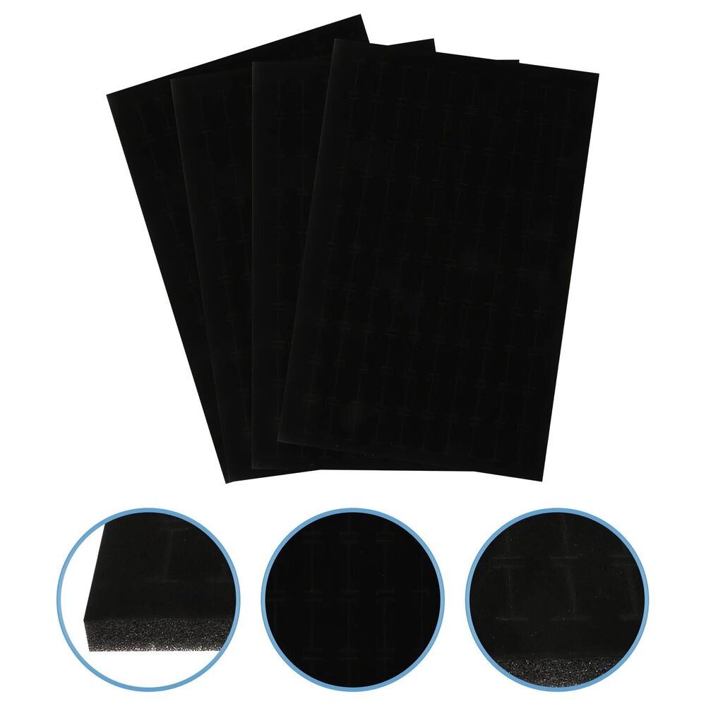 Jewelry Insert Tray Pad Sponge Mat Display Earring Ring Holder Organizer 28x18cm