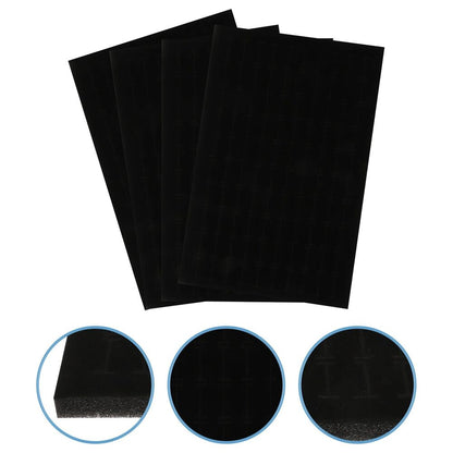 Jewelry Insert Tray Pad Sponge Mat Display Earring Ring Holder Organizer 28x18cm